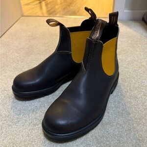 Blundstone Chelsea Boots 1919 sz 7 rare Brown/Mustard